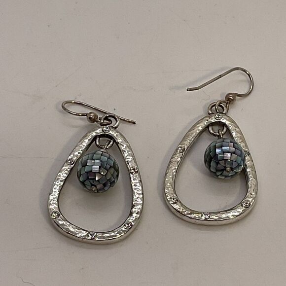 Brighton Blue Bell Earrings - Picture 3 of 3